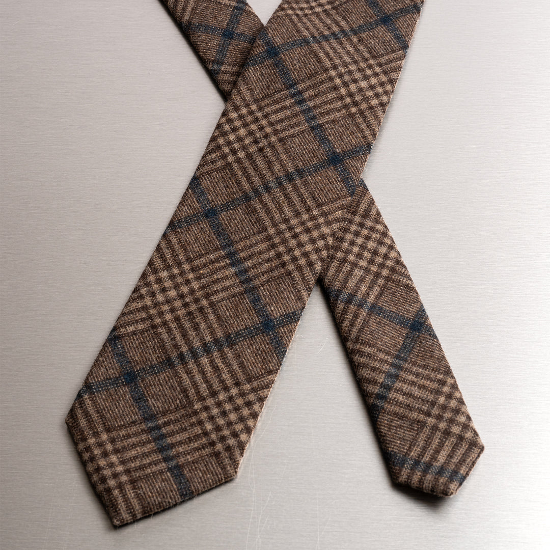 Classic Wool Tie Brown