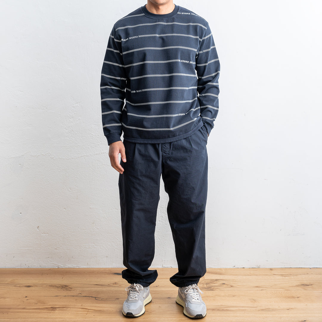 SI Marina Stripe Sweatshirt Blue