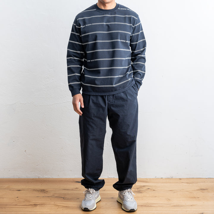 SI Marina Stripe Sweatshirt Blue