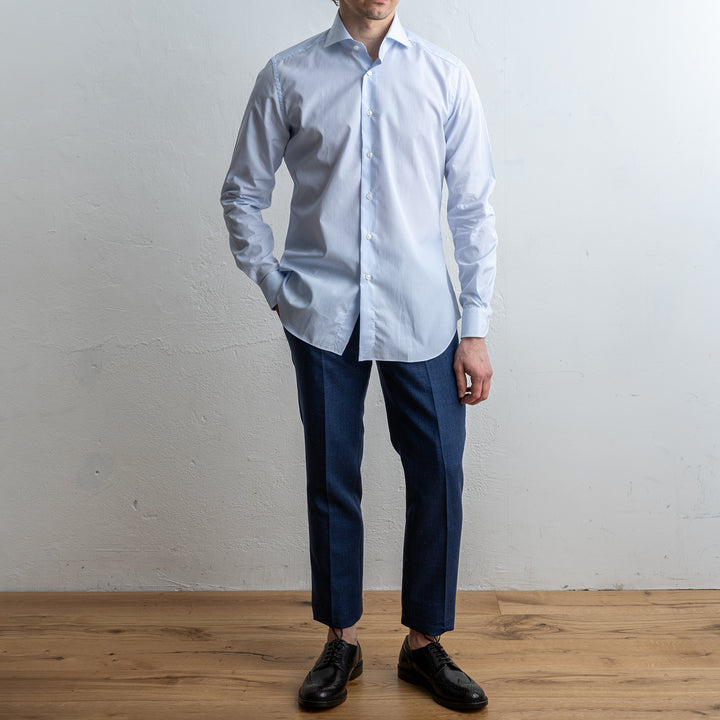 Dobby Wrinklefree Shirt LIGHT BLUE