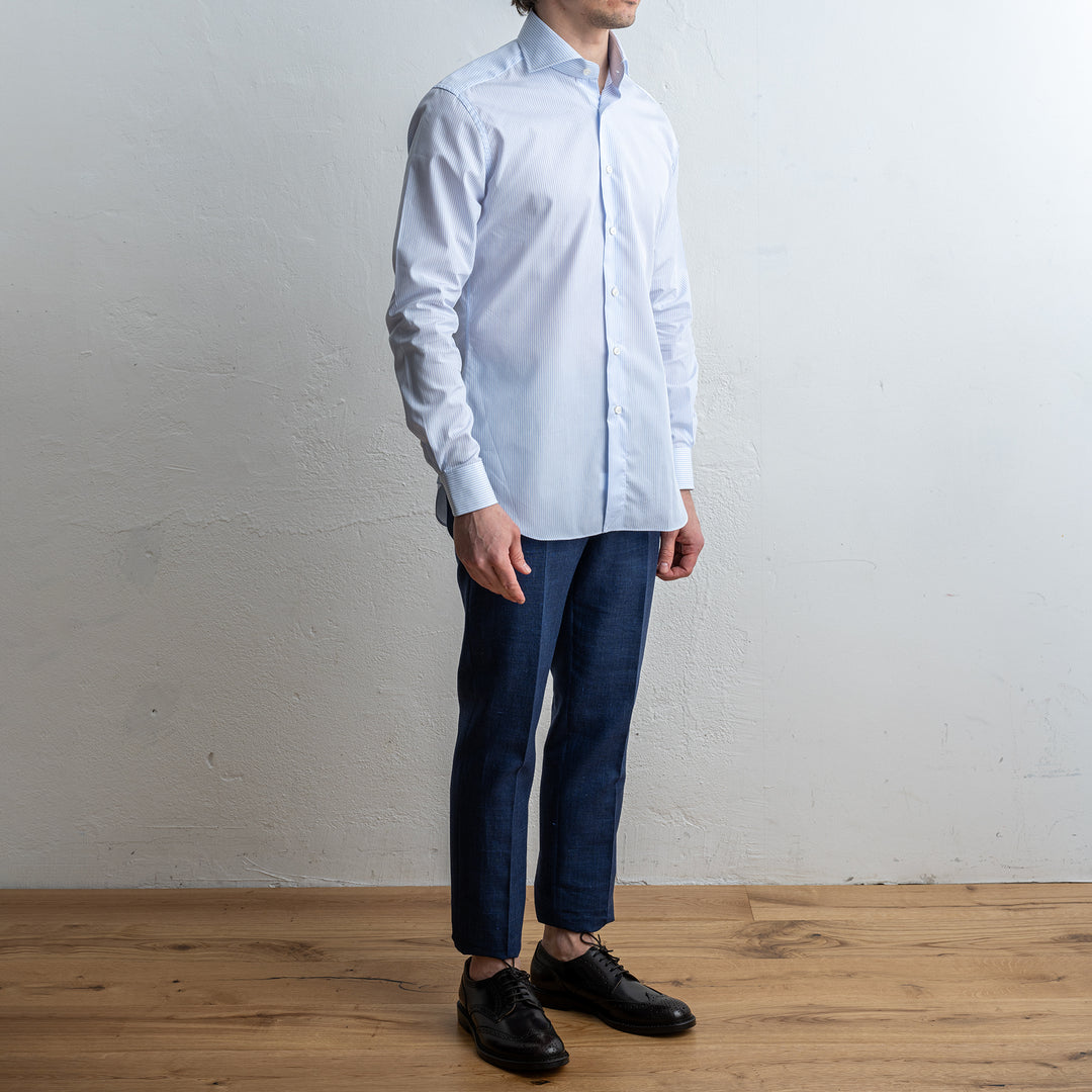 Dobby Wrinklefree Shirt LIGHT BLUE
