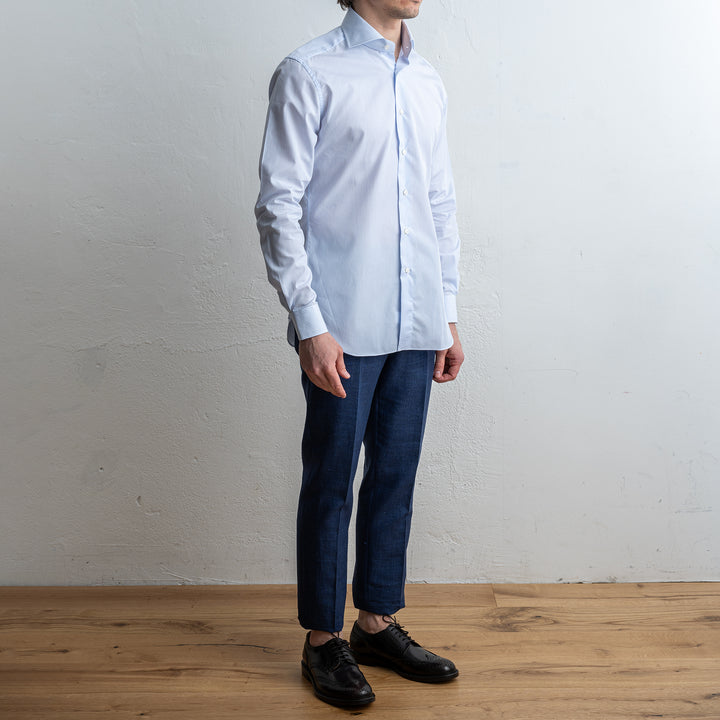 Dobby Wrinklefree Shirt LIGHT BLUE