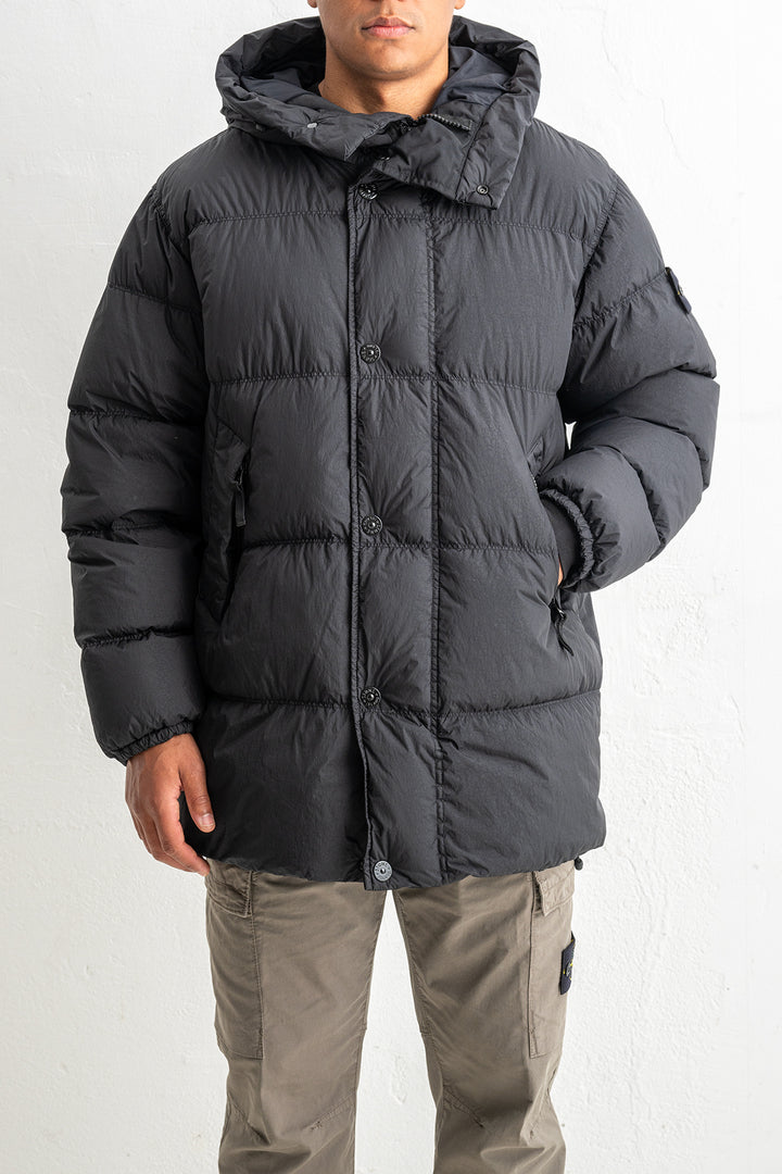 Crinkle Reps NY Recycled Nylon Down Parka 4100012 Black