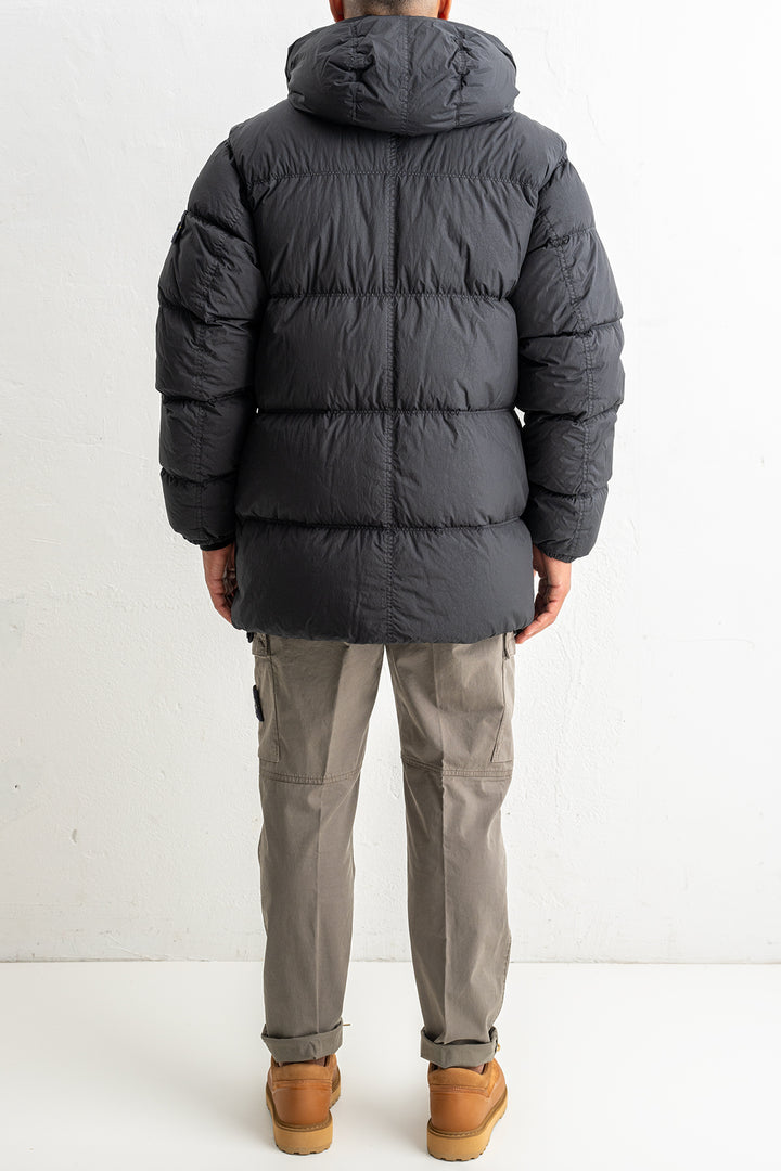 Crinkle Reps NY Recycled Nylon Down Parka 4100012 Black