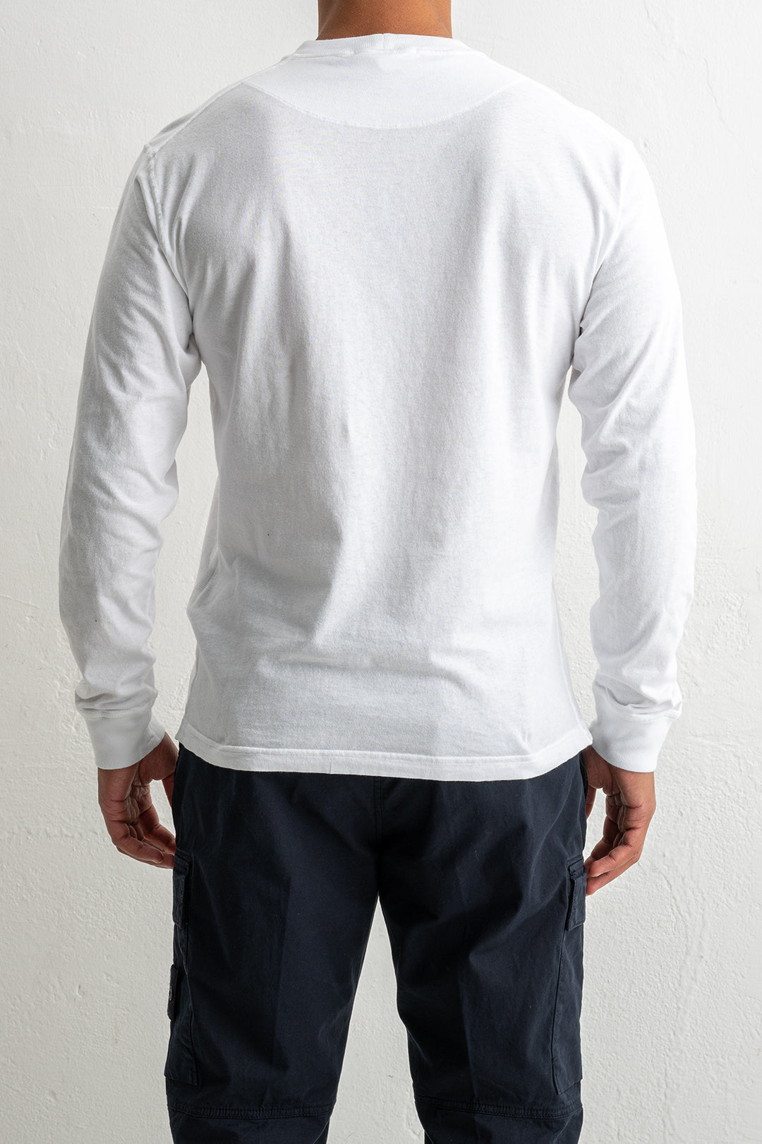 Organic Cotton Jersey Fissato Effect 2100030 White