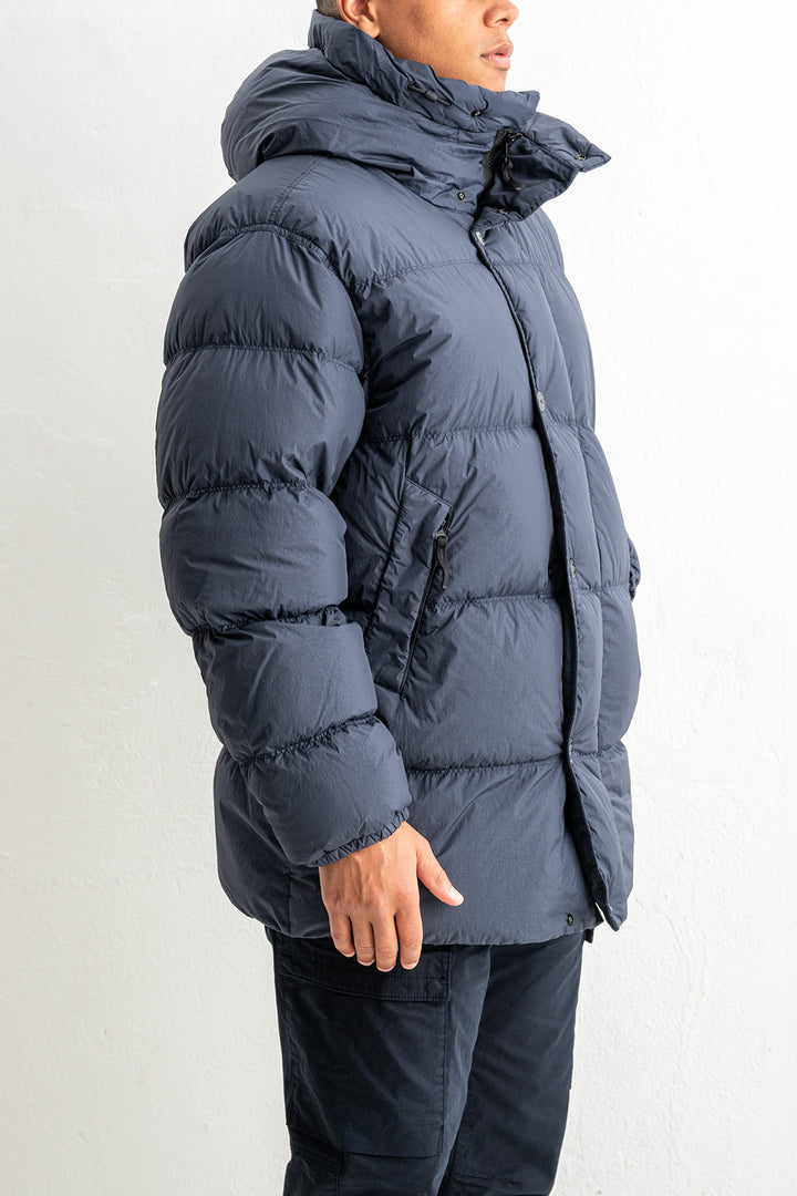 Crinkle Reps NY Recycled Nylon Down Parka 4100012 Navy Blue