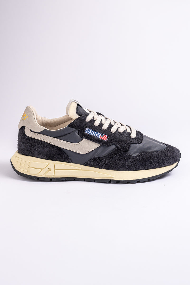 Reelwind Nylon/Suede Sneaker Black