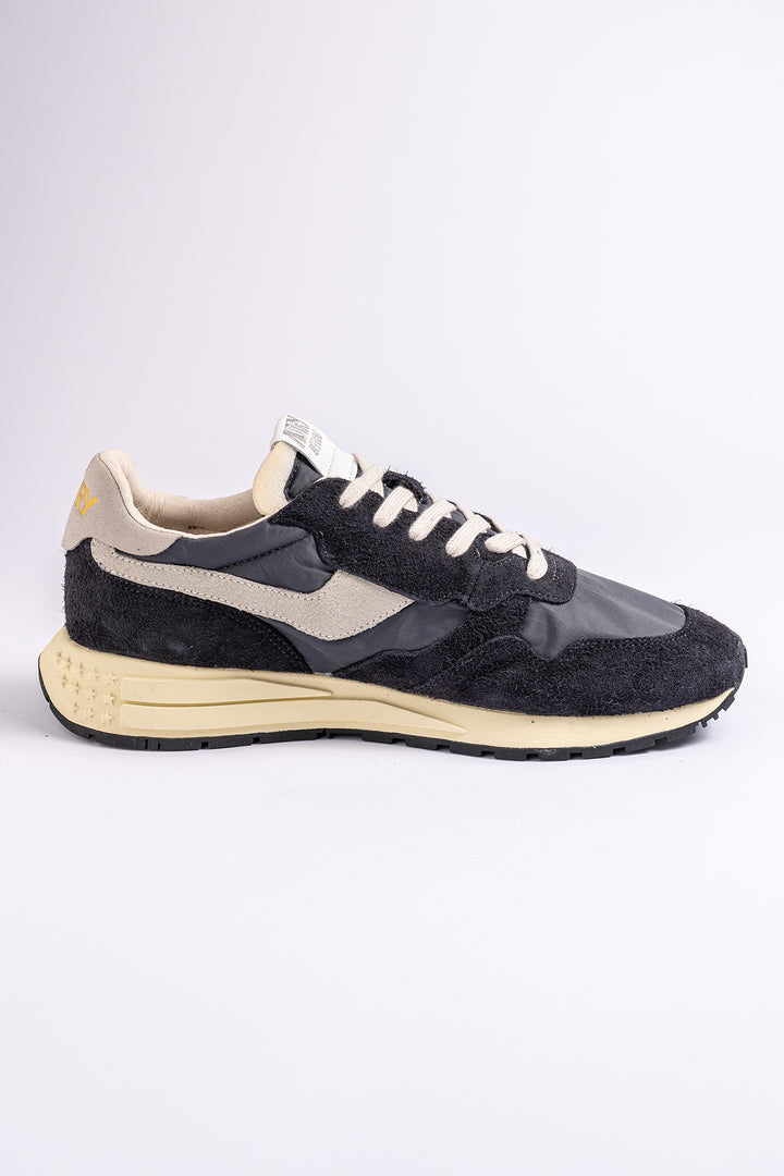 Reelwind Nylon/Suede Sneaker Black