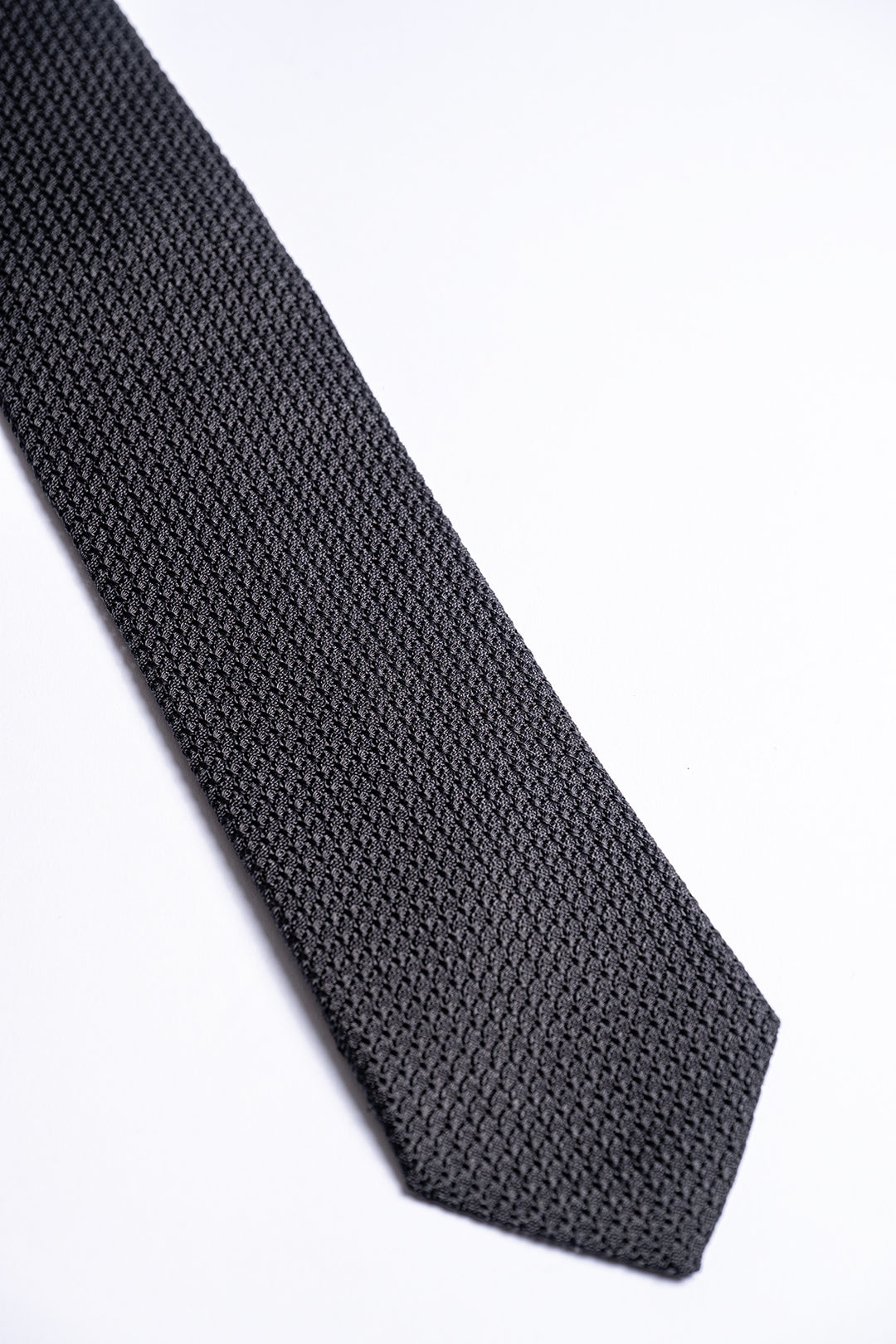 Grenadine Silk Tie Black