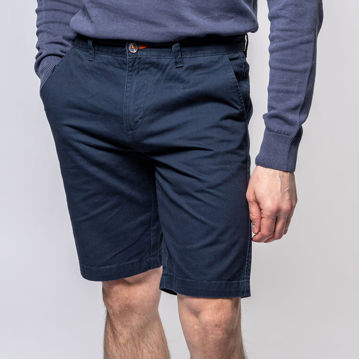 Bermuda Cotton Shorts Cobalt Blue