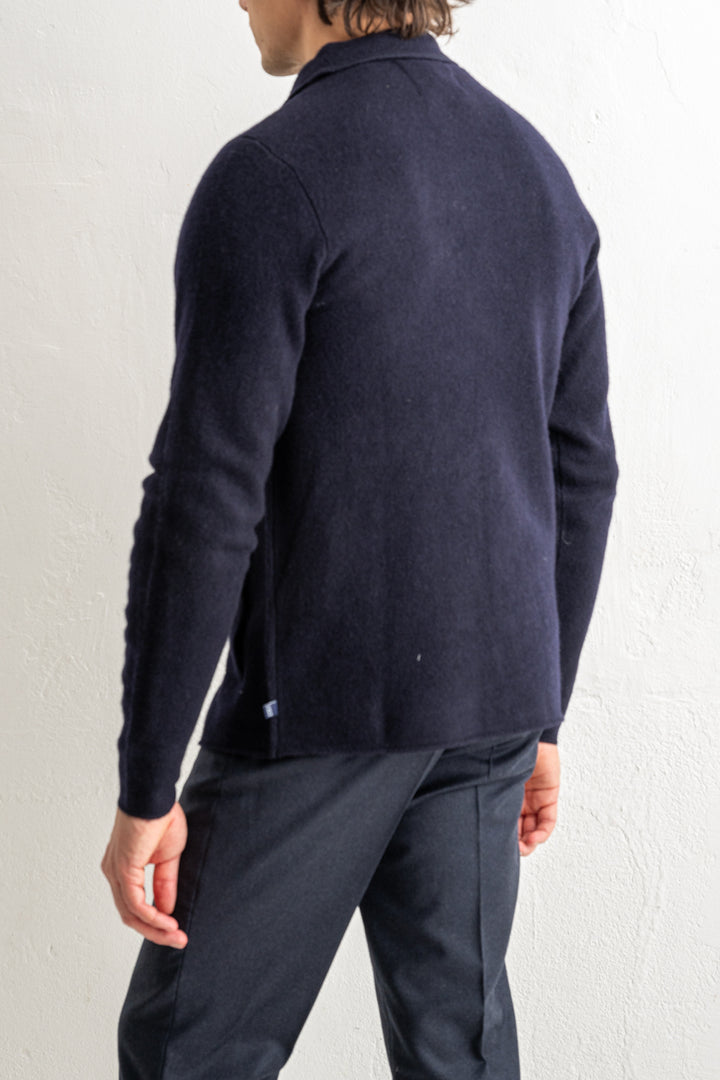 Ferndale Explorer Knitted Shirt Navy