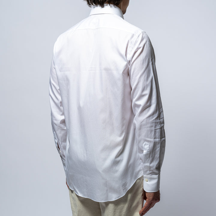 Cotton Twill Regular Fit White