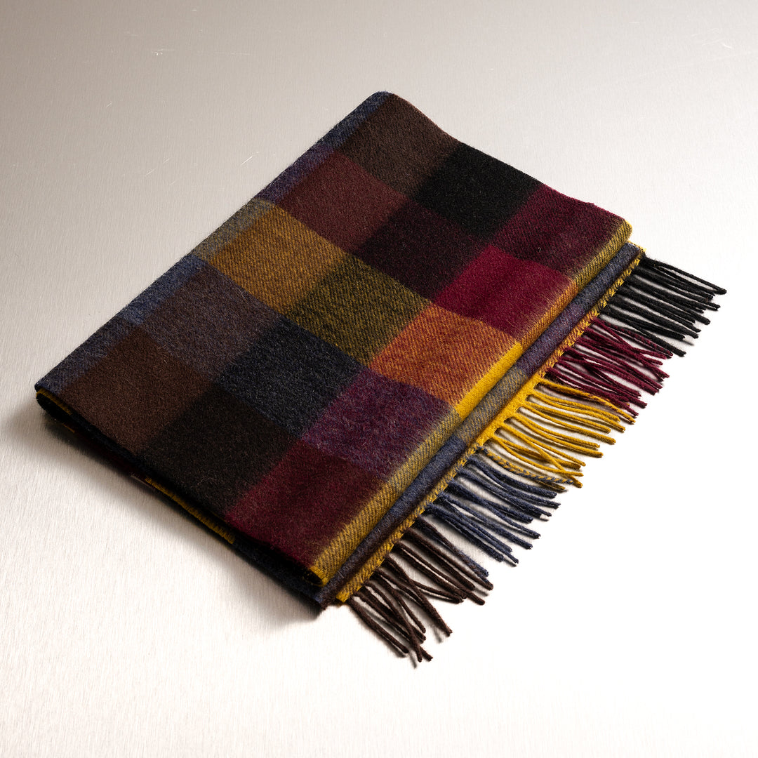 Classic Wool Scarf Multi colour