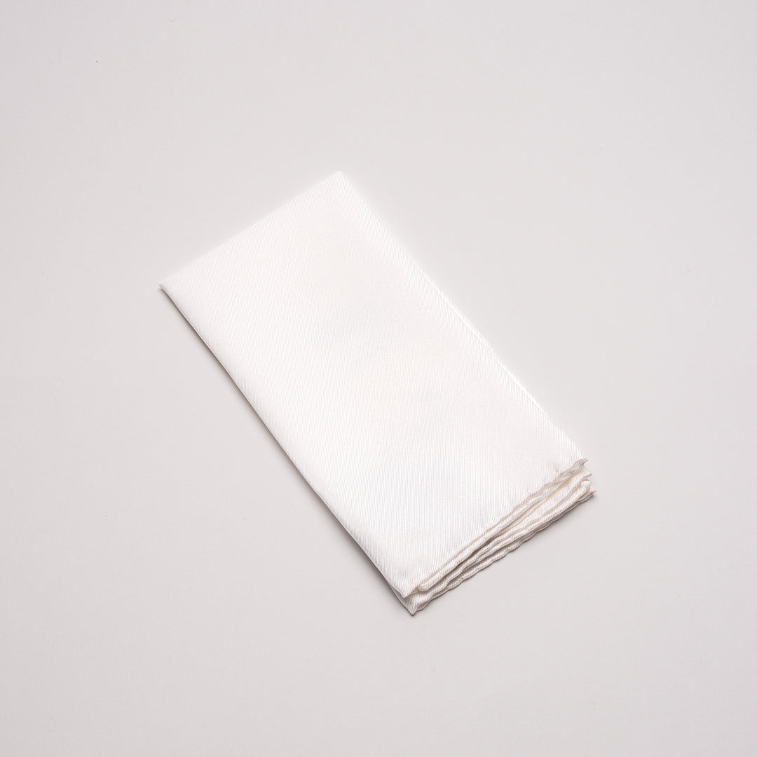 Pocket Square White