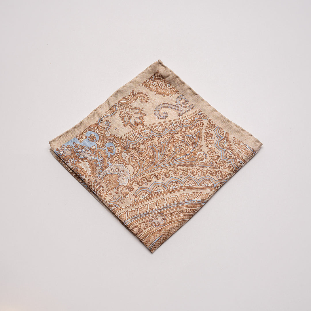 Pocket Square Beige