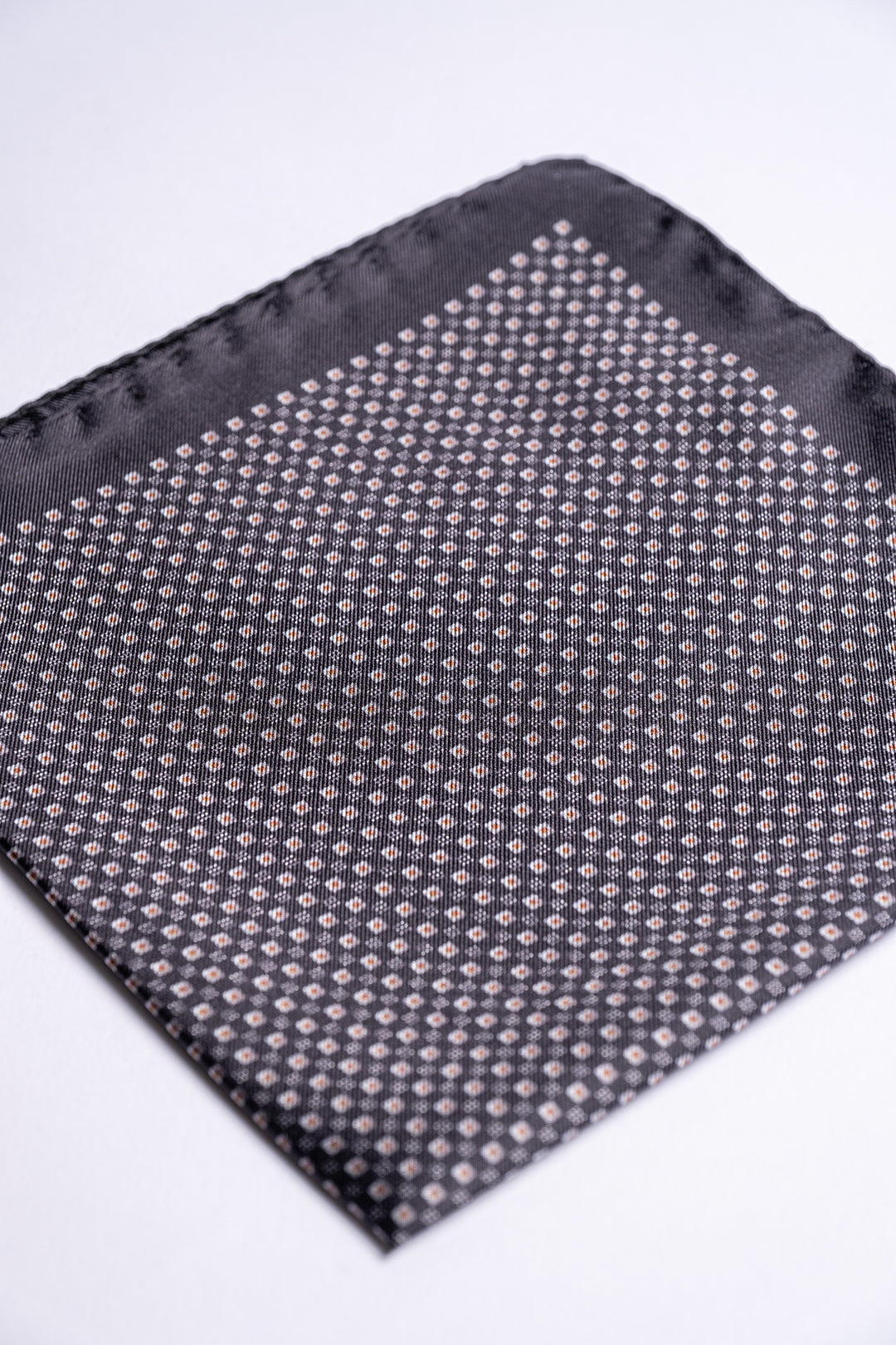 Silk Pocket Square Black