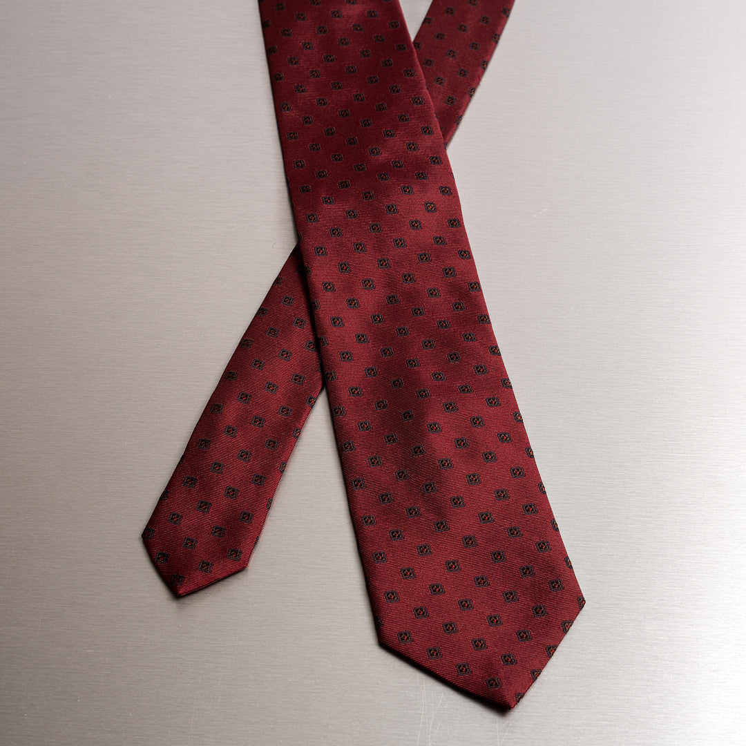 Classic Silk Tie Bordeaux