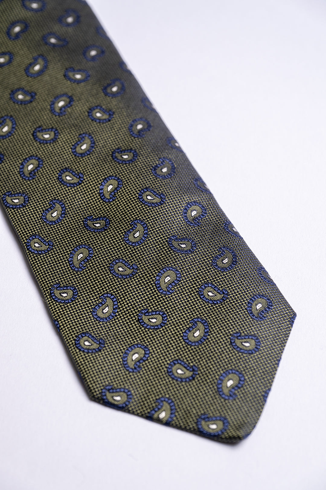 Classic Silk Tie Olive