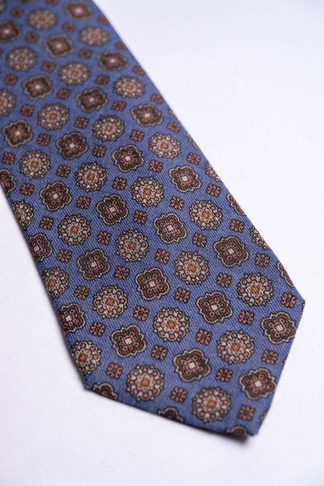 Classic Wool Tie Blue