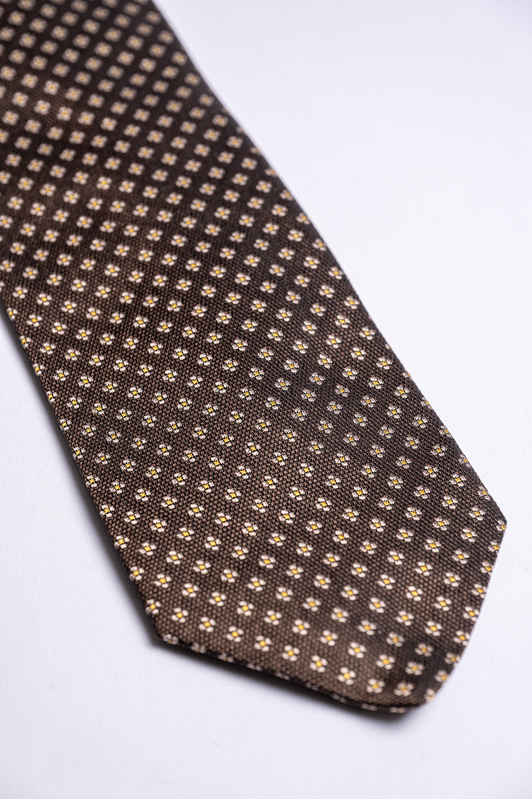 Classic Silk Tie Brown