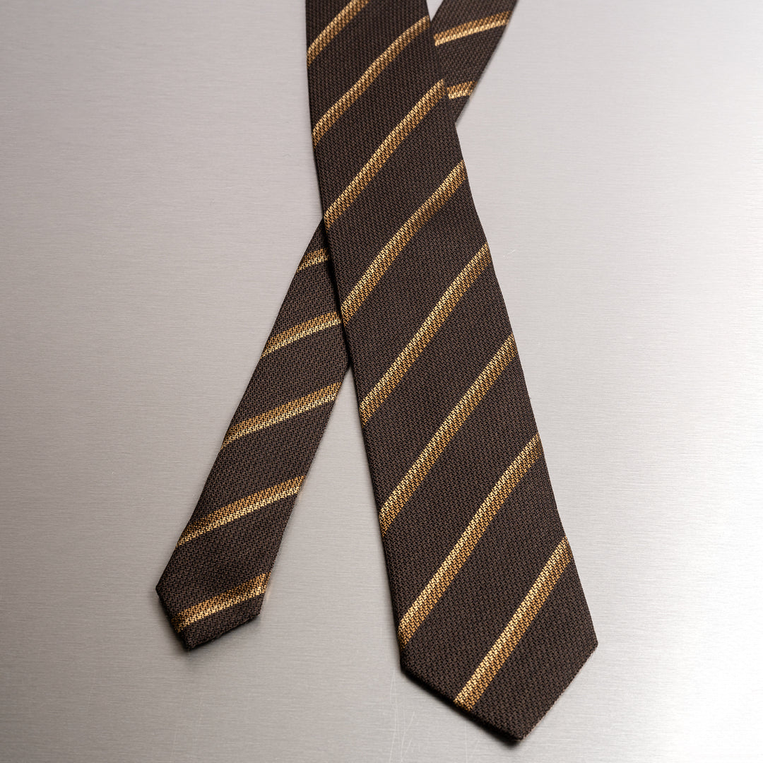 Classic Silk Tie Brown