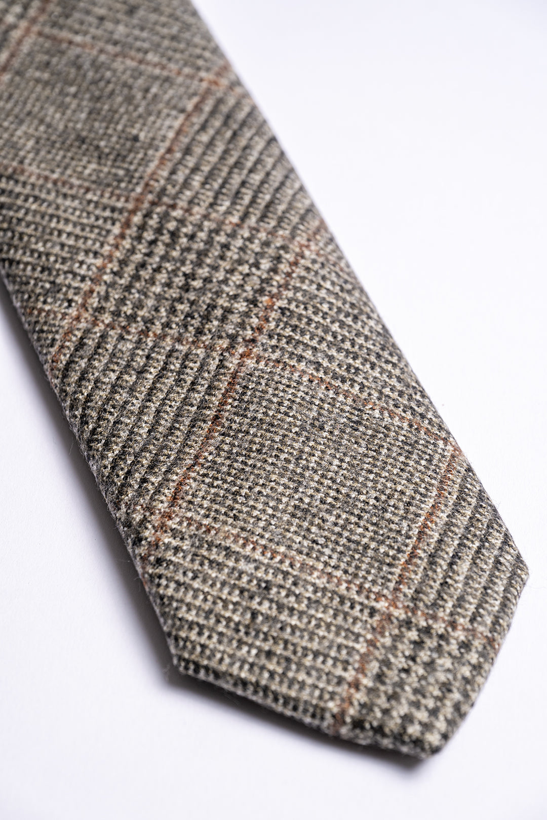 Classic Wool Tie Brown
