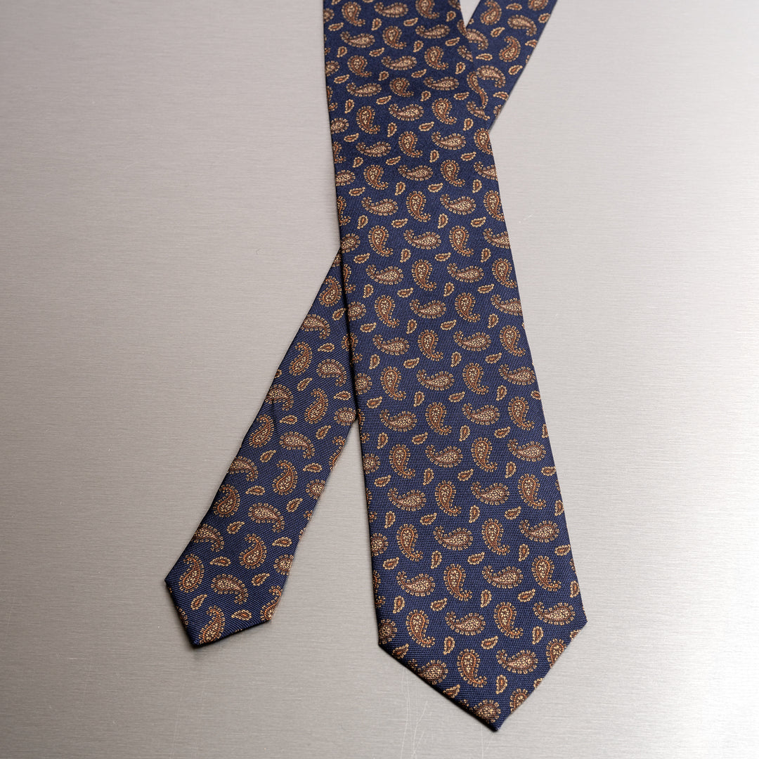 Classic Silk Tie Navy