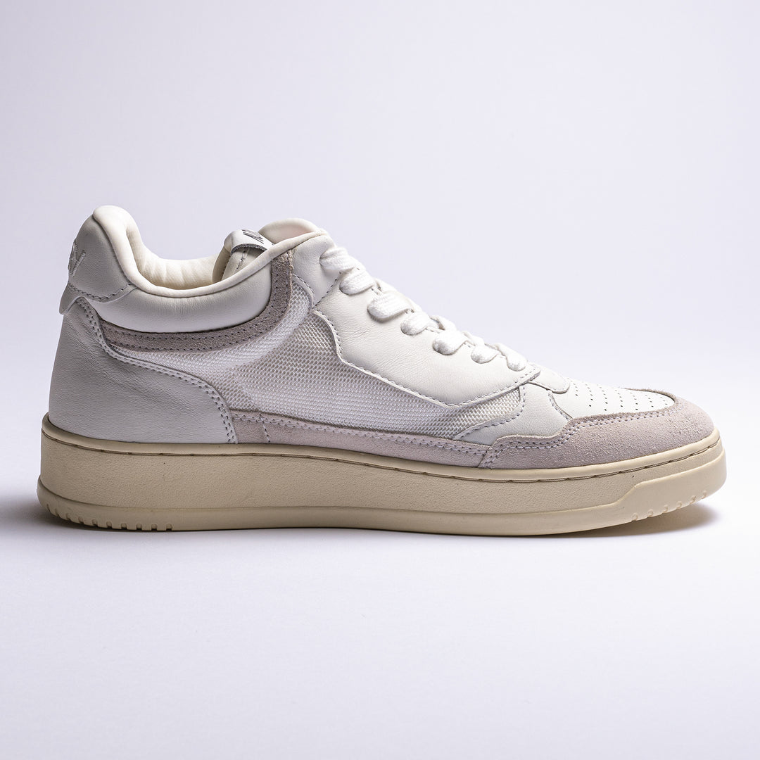 MEDALIST OPEN MID SNEAKER WHITE