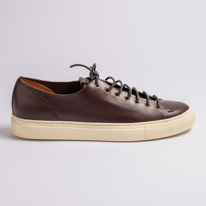 Classic Tanino Leather Sneaker Brown