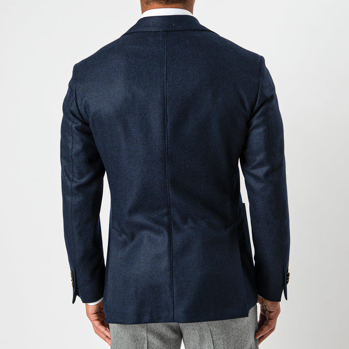 Luxury Travel Jacket NAVY-LUIGI BIANCHI MANTOVA-Jupiter