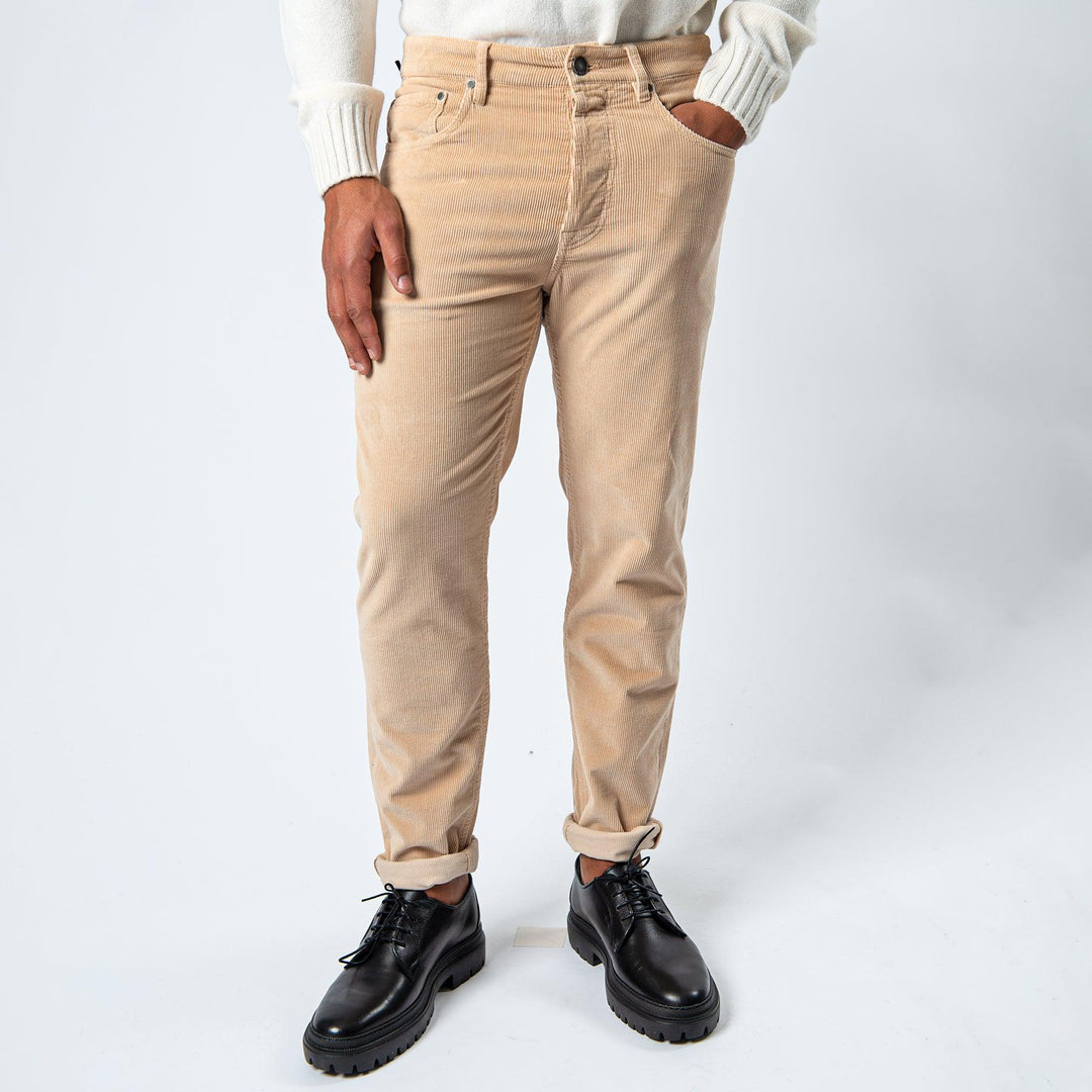 Jimmy Washed 5 Pocket Trousers BEIGE