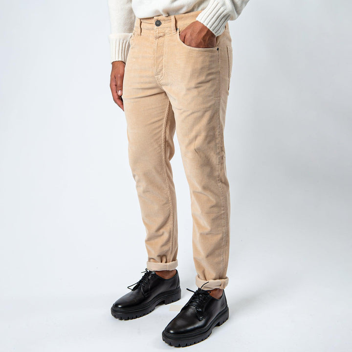 Jimmy Washed 5 Pocket Trousers BEIGE