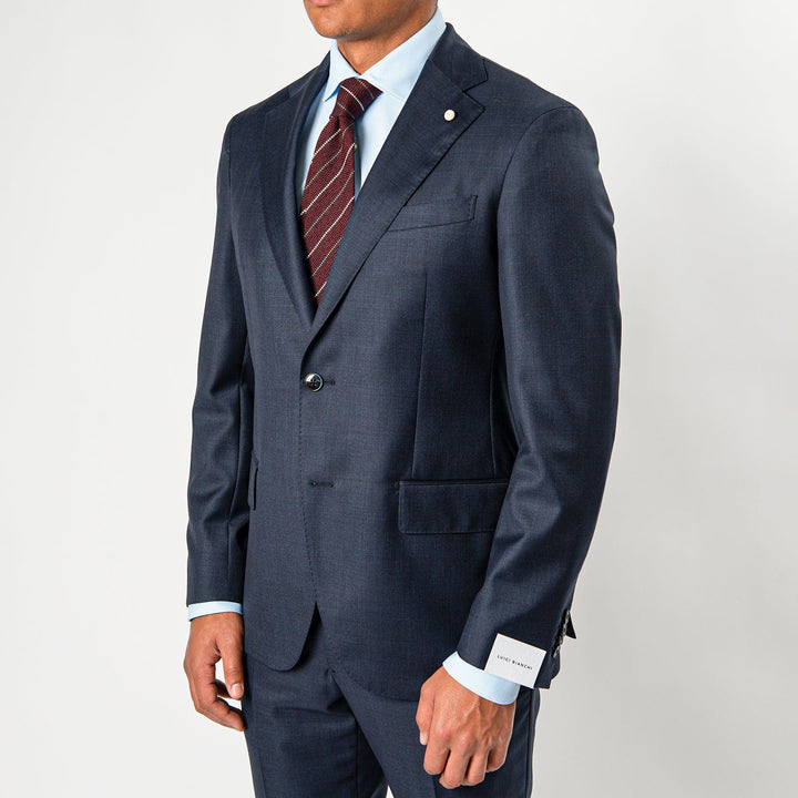 Luxury Super 110's Micro Structured Navy