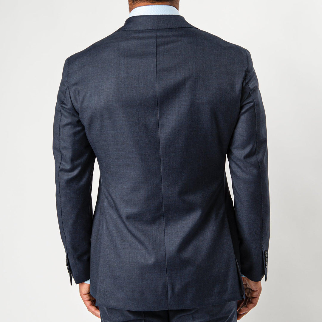 Luxury Super 110's Micro Structured Navy