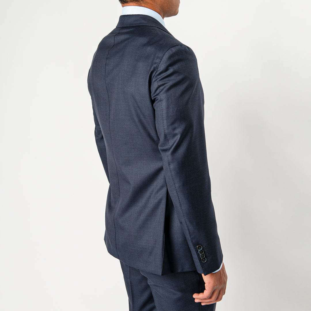 Luxury Super 110's Micro Structured Navy