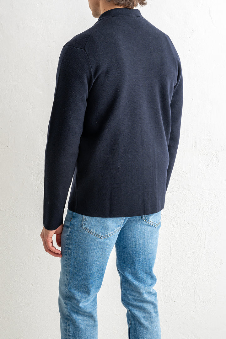 Field Hybrid Overshirt Navy