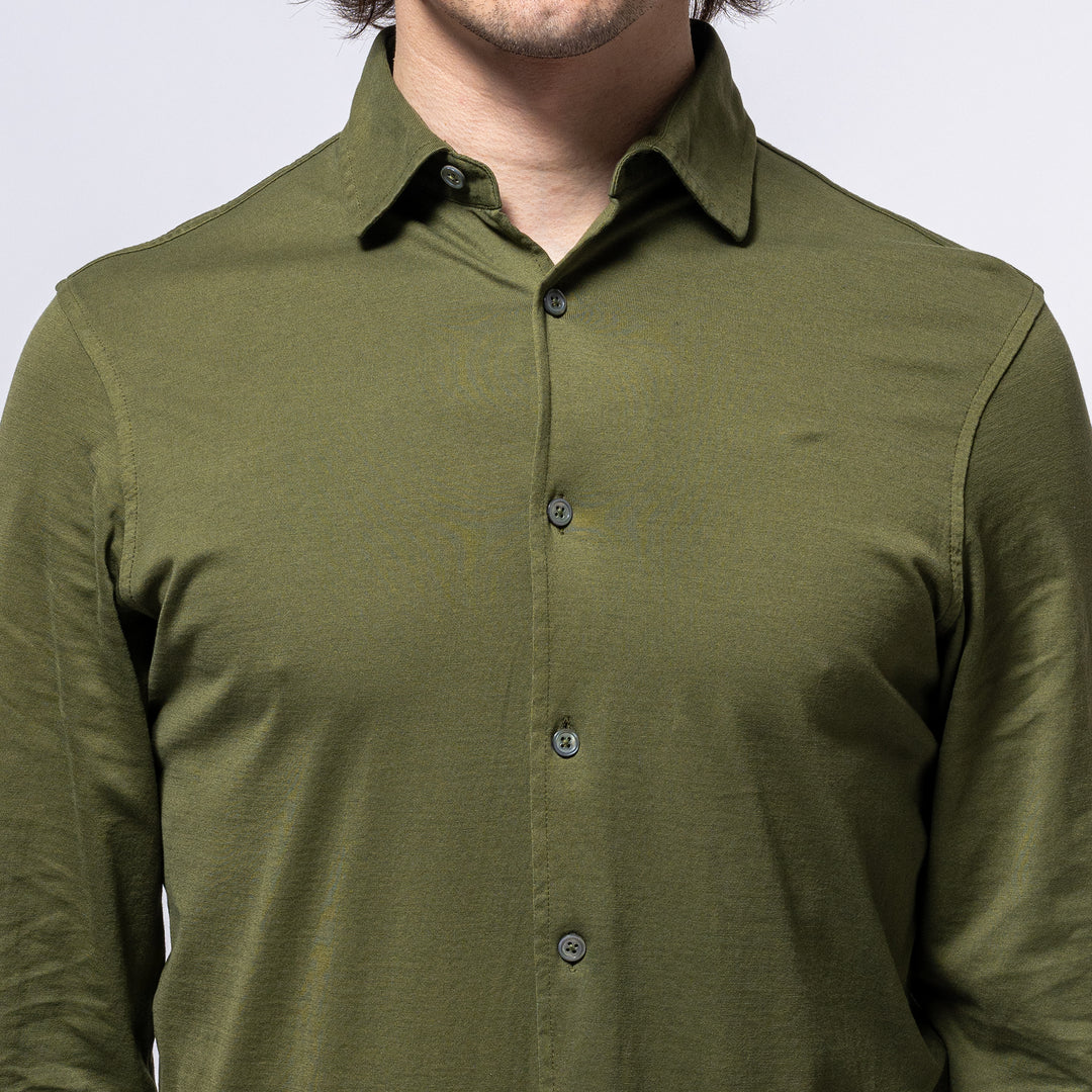 Luxury Jersey Shirt Green