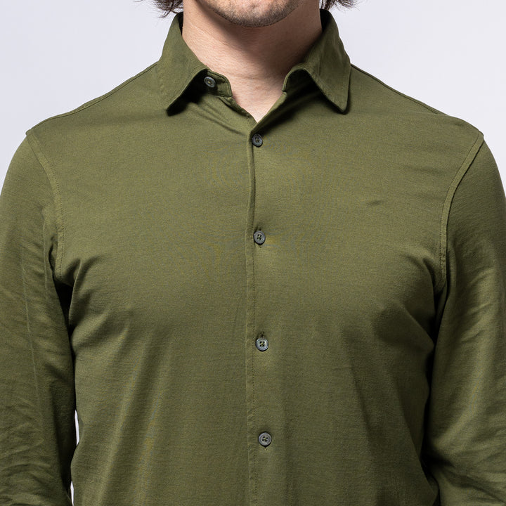 Luxury Jersey Shirt Green