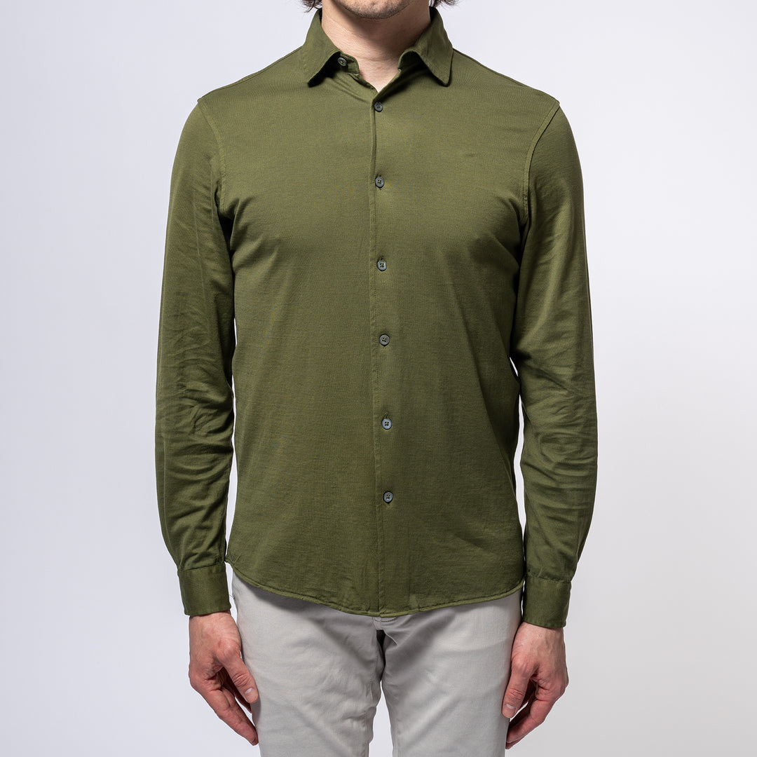 Luxury Jersey Shirt Green