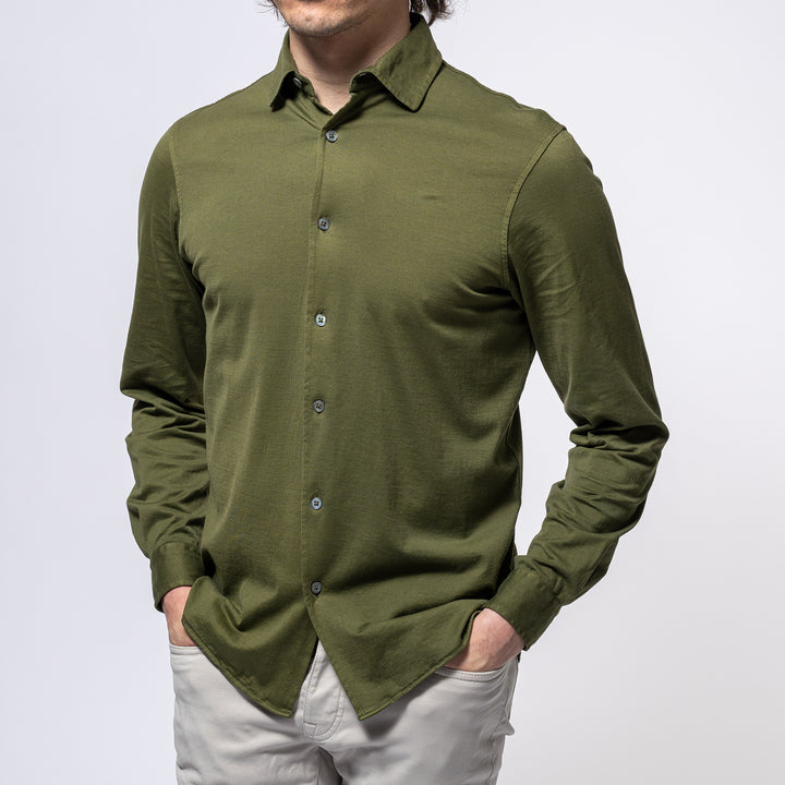 Luxury Jersey Shirt Green