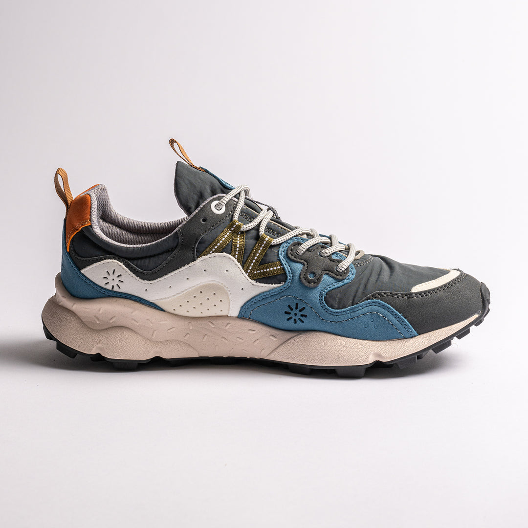 Yamano Eco Suede Nylone Sneaker Stone / Anthracite