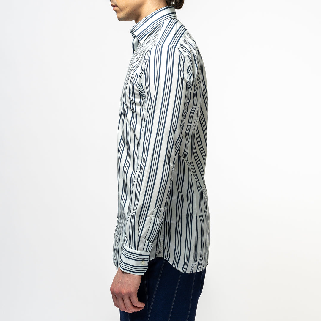 Striped Shirt Navy/White