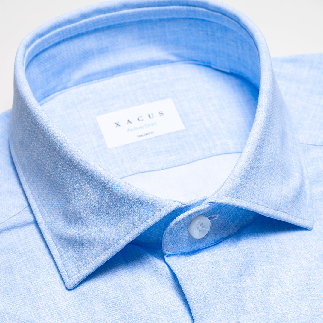 Active Shirt Melange LIGHT BLUE