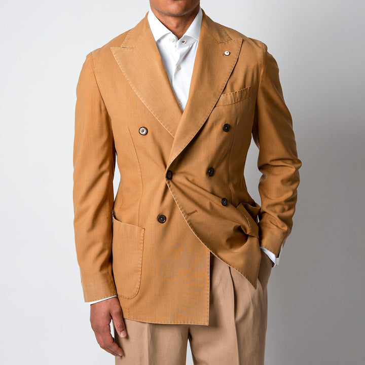 LUXURY WOOL BLAZER MUSTARD