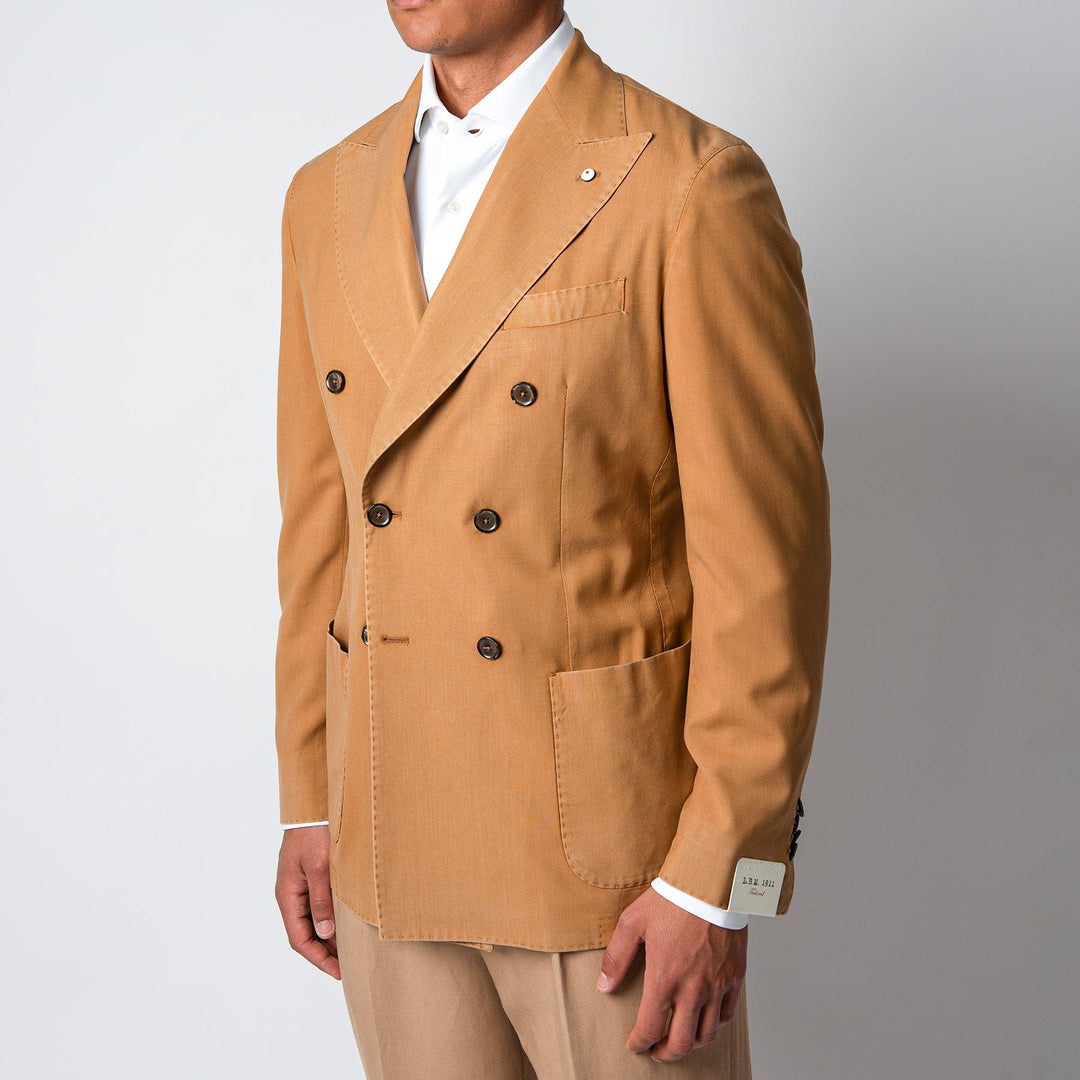 LUXURY WOOL BLAZER MUSTARD