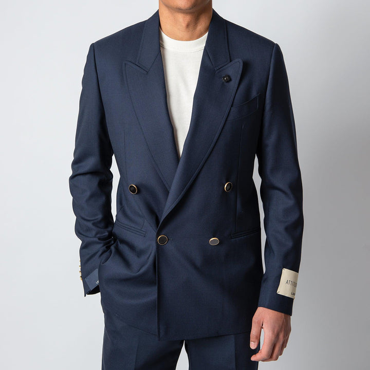 MAN JACKET ATTITUDE NAVY