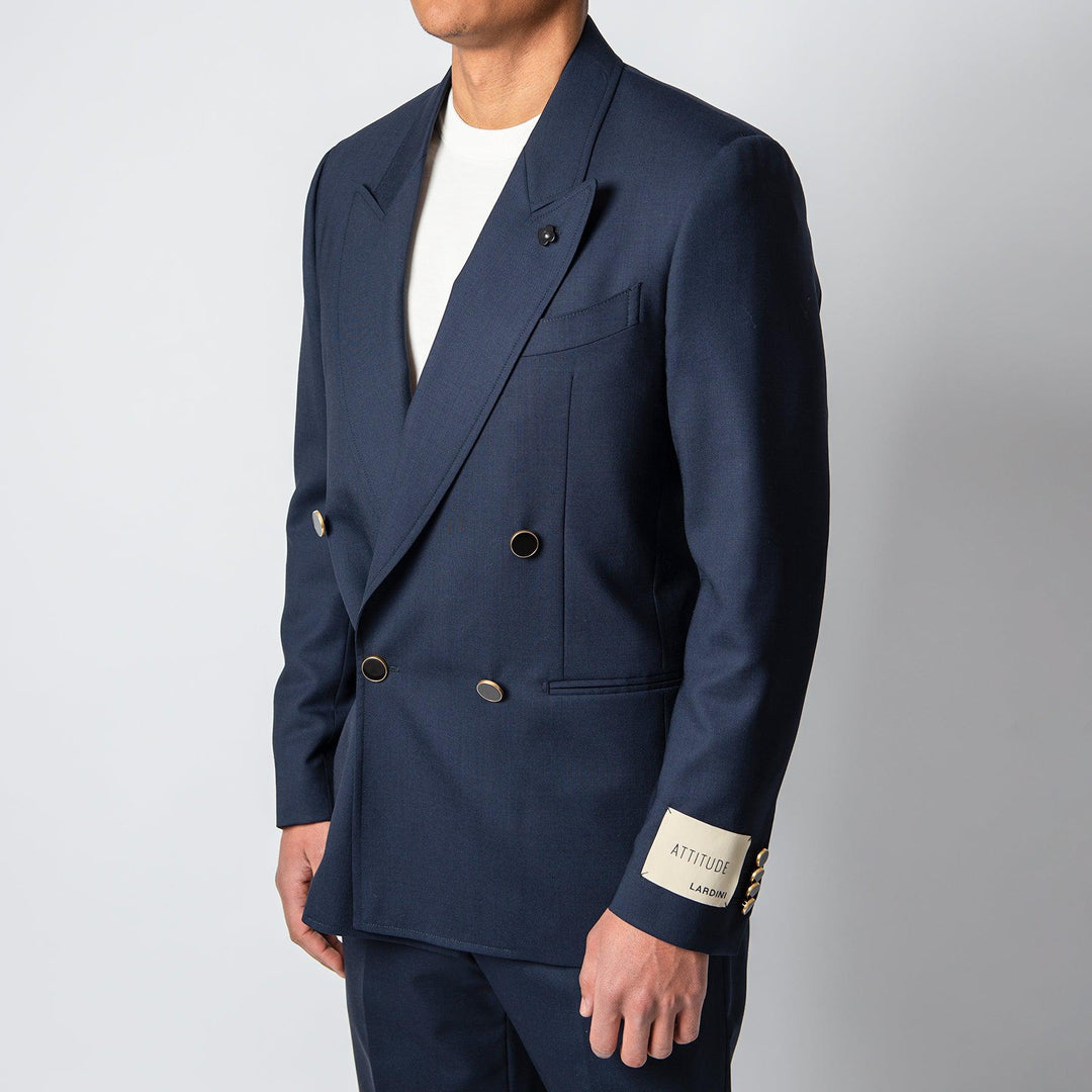 MAN JACKET ATTITUDE NAVY