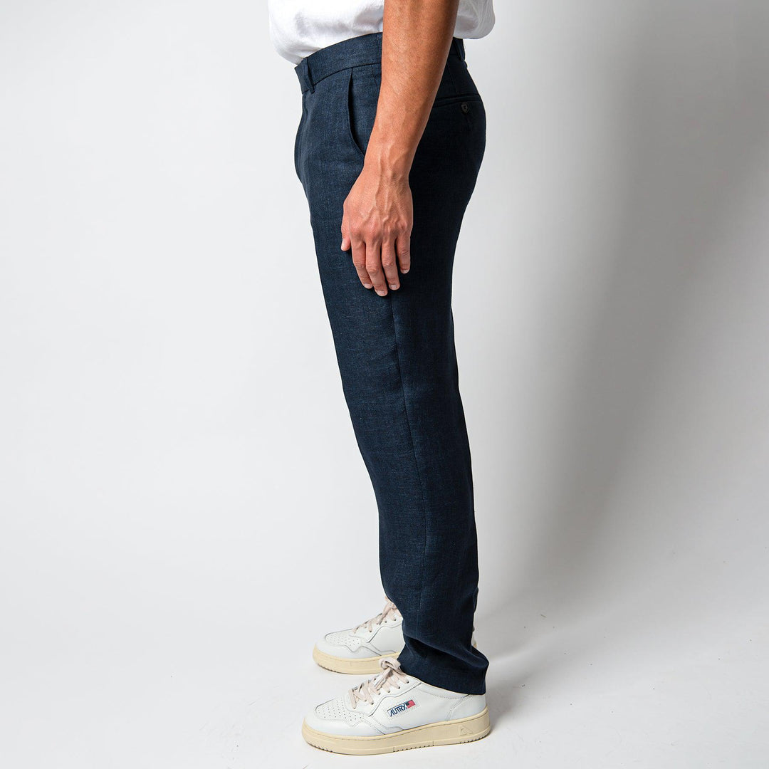 MARCEL PAT TROUSERS DK. NAVY