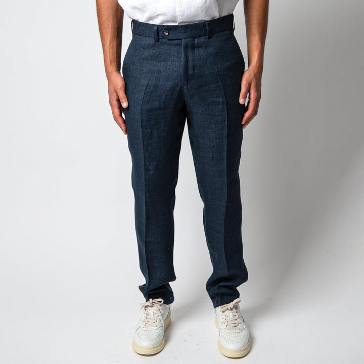 MARCEL PAT TROUSERS DK. NAVY