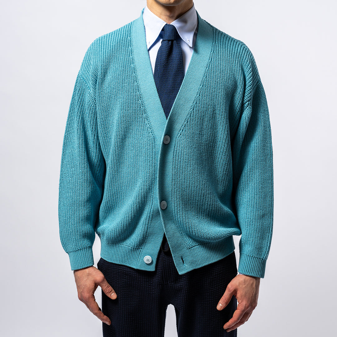 Luxury Cardigan LIGHT BLUE